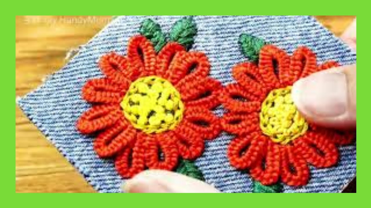 EASY Embroidery Tips┃Decor Cloths & Bag┃HandyMumLin sewing Idea