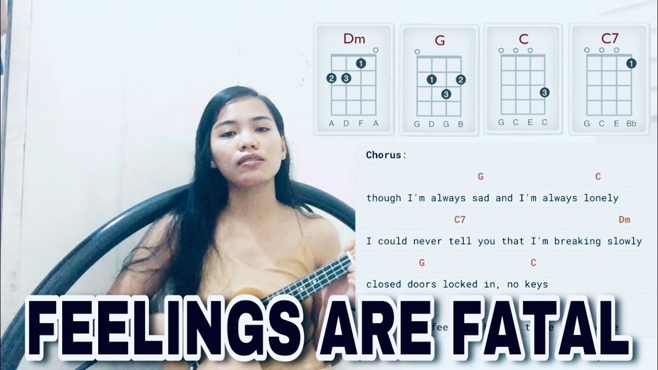 Feelings are fatal by mxtoon | Ukulele Tutorial