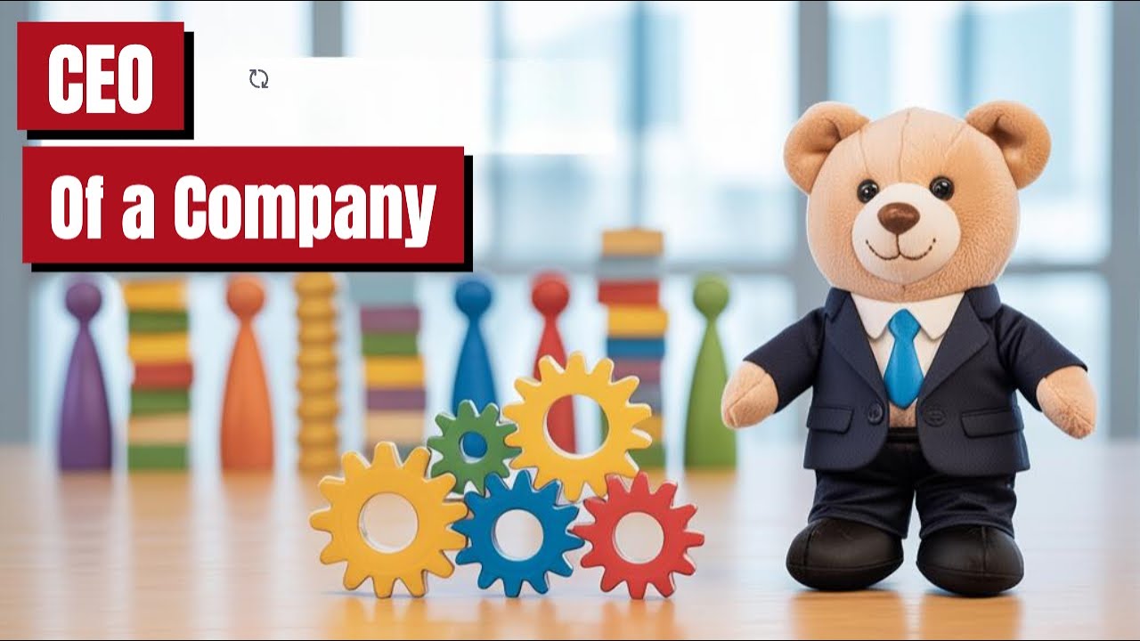 What Is a CEO? 🧑‍💼 | Business Team Roles Explained for Kids!