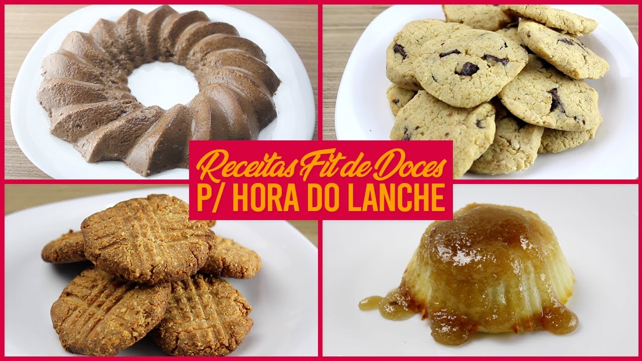 7 RECEITAS FITNESS FÁCEIS DE DOCES | Delicias para a Hora do Lanche Saudável!