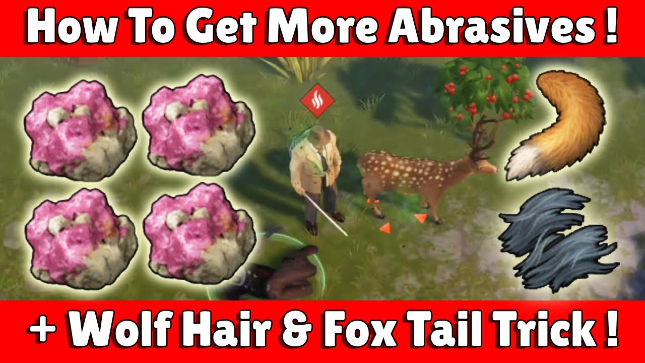 How To Get More Abrasive For Hunting Grounds Event + Wolf Hair & Fox Tail Trick! Last Day On Earth