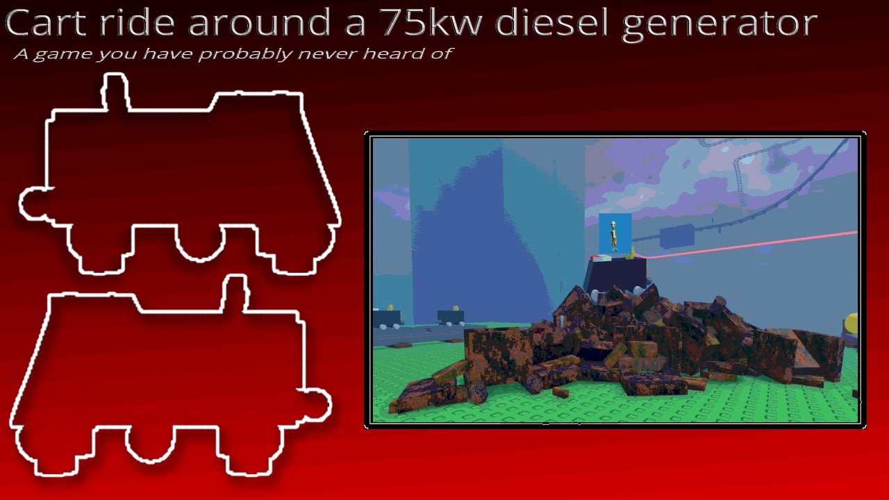 Review of Cart Ride Around a 75kw Diesel Generator