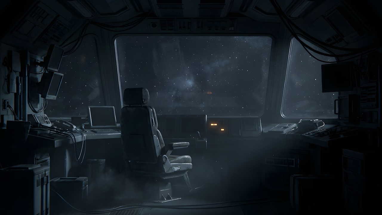 Deep Space Solitude – 9.5 Hours of Sleep Music for Resting in a Worn Starship | DSS-03