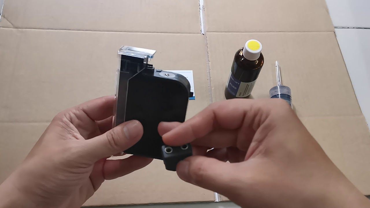 Bơm mực Aturos  cho máy in date cầm tay mini Promax N3,N4,K600, Mực Hp 2588