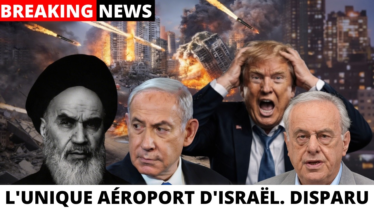 L'Iran a mis moins de deux minutes pour paralyser le seul aéroport international d'Israël.