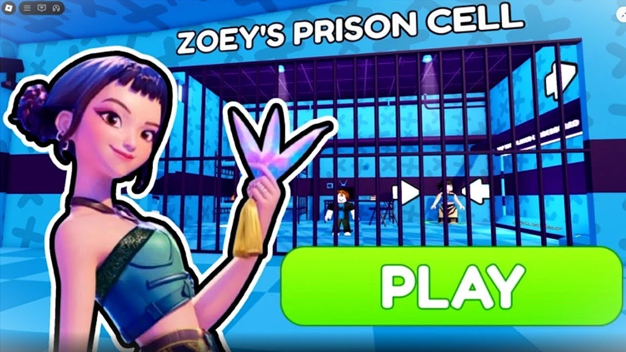 ZOEY'S PRISON RUN! Obby roblox! Gameplay Walkthrough No Death 4K