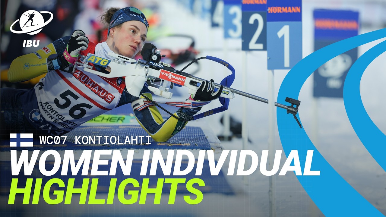 Drama Until the End in Kontiolahti Individual | A Huge Day for the Oeberg Sisters