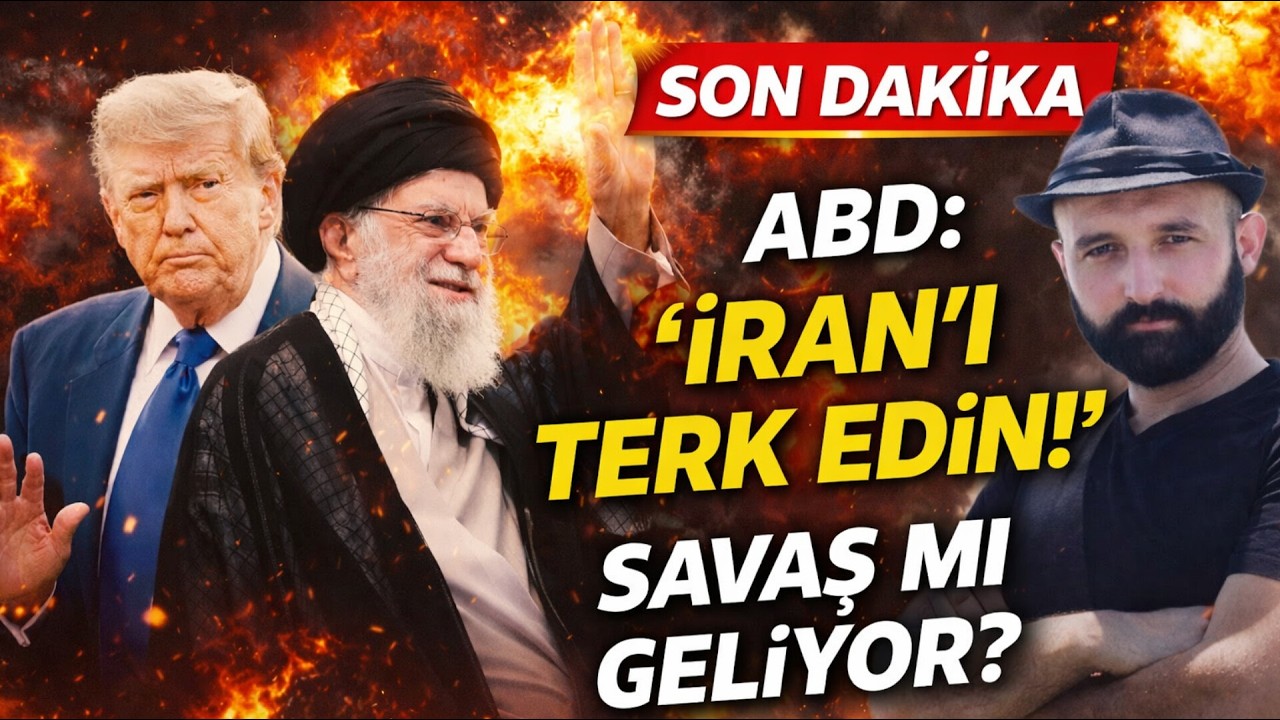 🔴#SONDAKİKA | ABD: ''İran'ı derhal terk edin.'' FAKİR CANLI