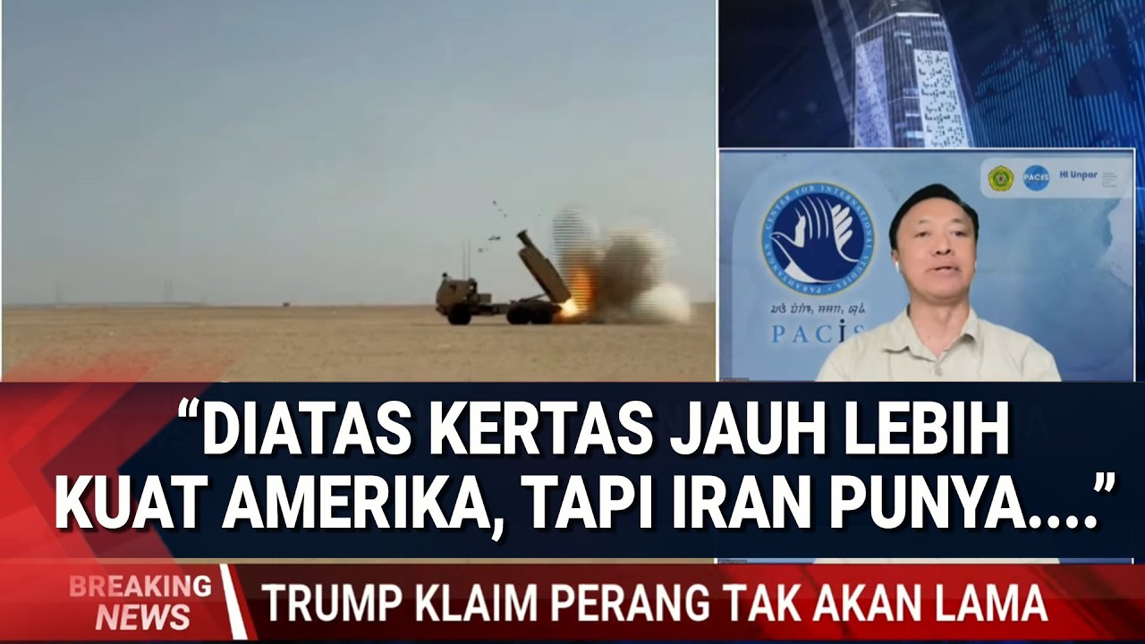 Pakar Hub Internasional Soal Perang AS Israel vs Iran Belum Mereda, Bagaimana Arah Konfliknya