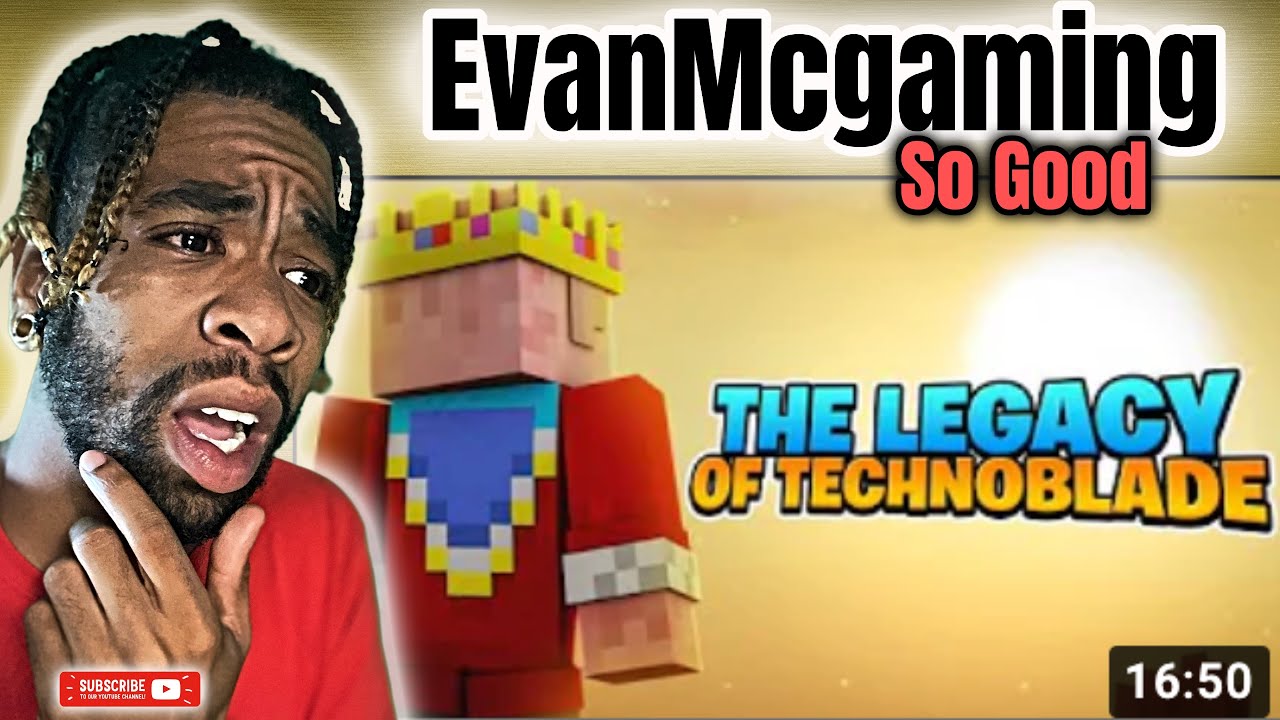 I TEARED UP! This was SO BEAUTIFUL | The Legacy of Technoblade by EvanMcgaming - Reaction