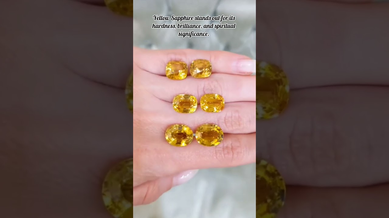 Don't Be Fooled by Color &ndash; Real Yellow Sapphire (Pukhraj) or Just a Lookalike? Know Your Yellow Gems