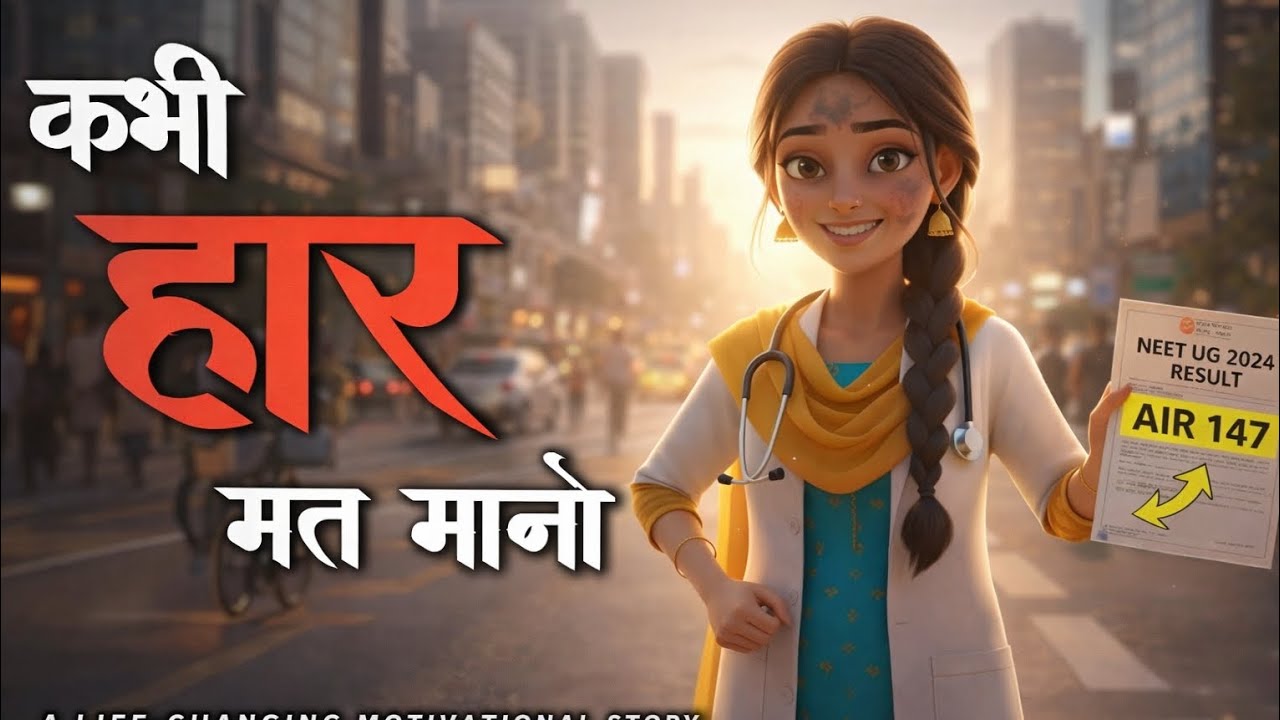 कभी हार मत मानो 💪| रिक्शावाले की बेटी बनी NEET Topper | Motivational Story in Hindi #motivation