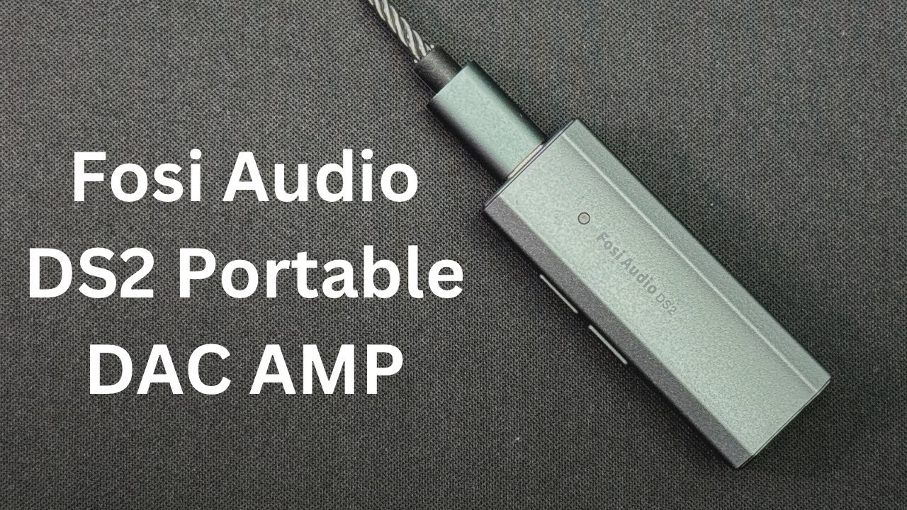 Fosi Audio DS2 Dual CS43131 Portable Dongle DAC Headphone AMP