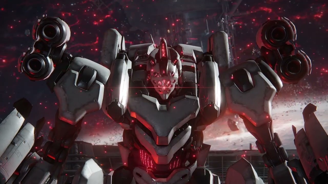 Armoured core 6: ayre boss fight (fires of raven ending)