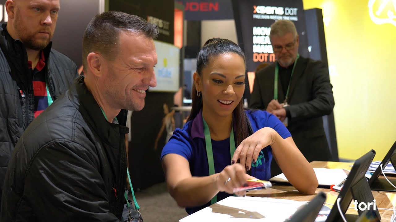 tori visits the Consumer Technology Association!