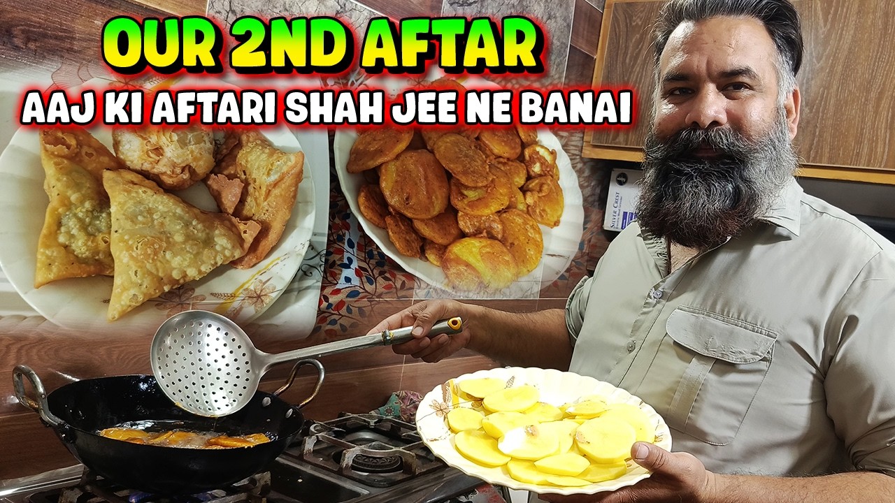 Our 2nd Aftari | Aftar Routine Vlog | Ramadan Mubarak | Aaj Ki Aftari Shah Jee Ne Banai