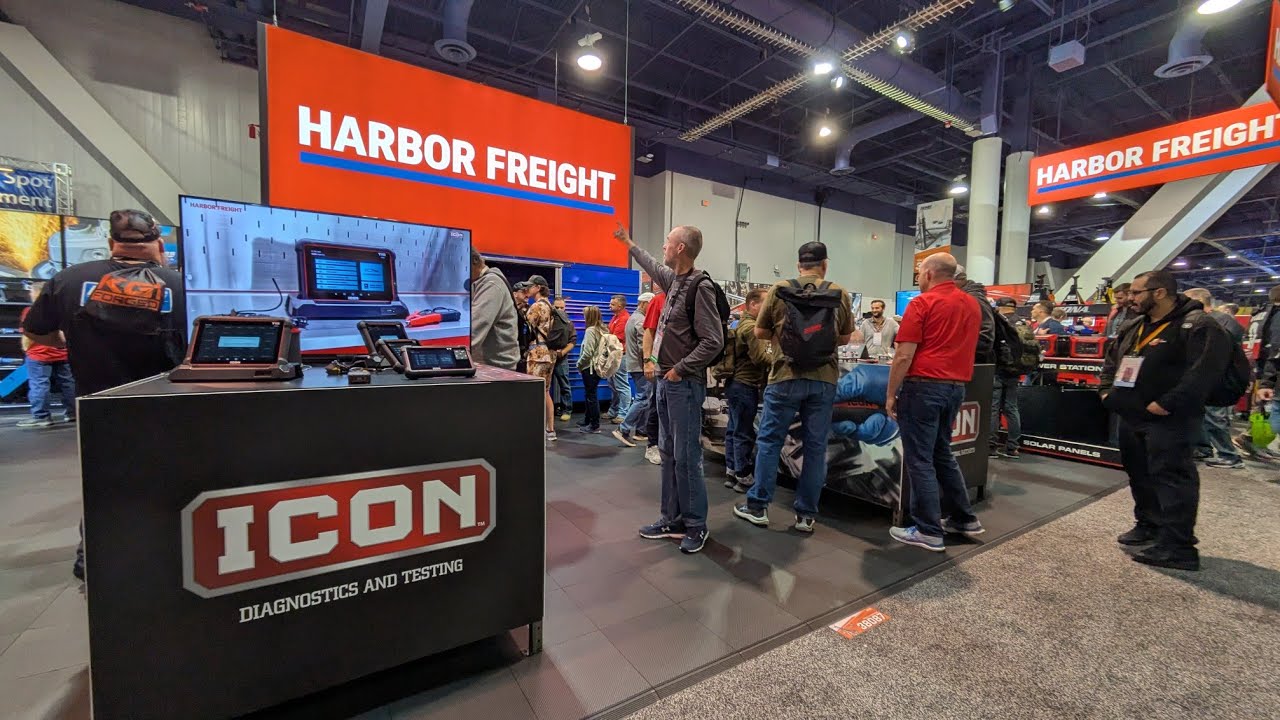 ПРЯМОЙ ЭФИР С ВЫСТАВКИ SEMASHOW 2024 — Мы проходим по стенду Harbor Freight!