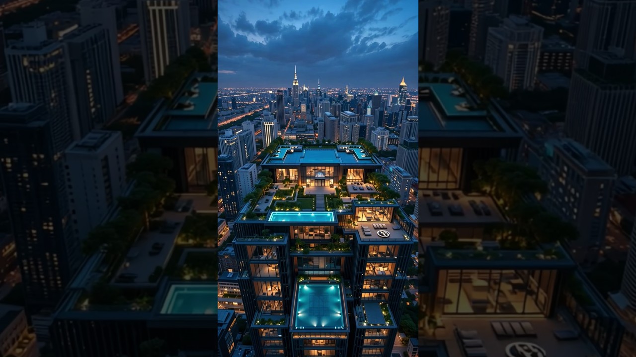 Luxury High-Rise Condo Tour 🌆✨ | Stunning City Views & Rooftop Pool!