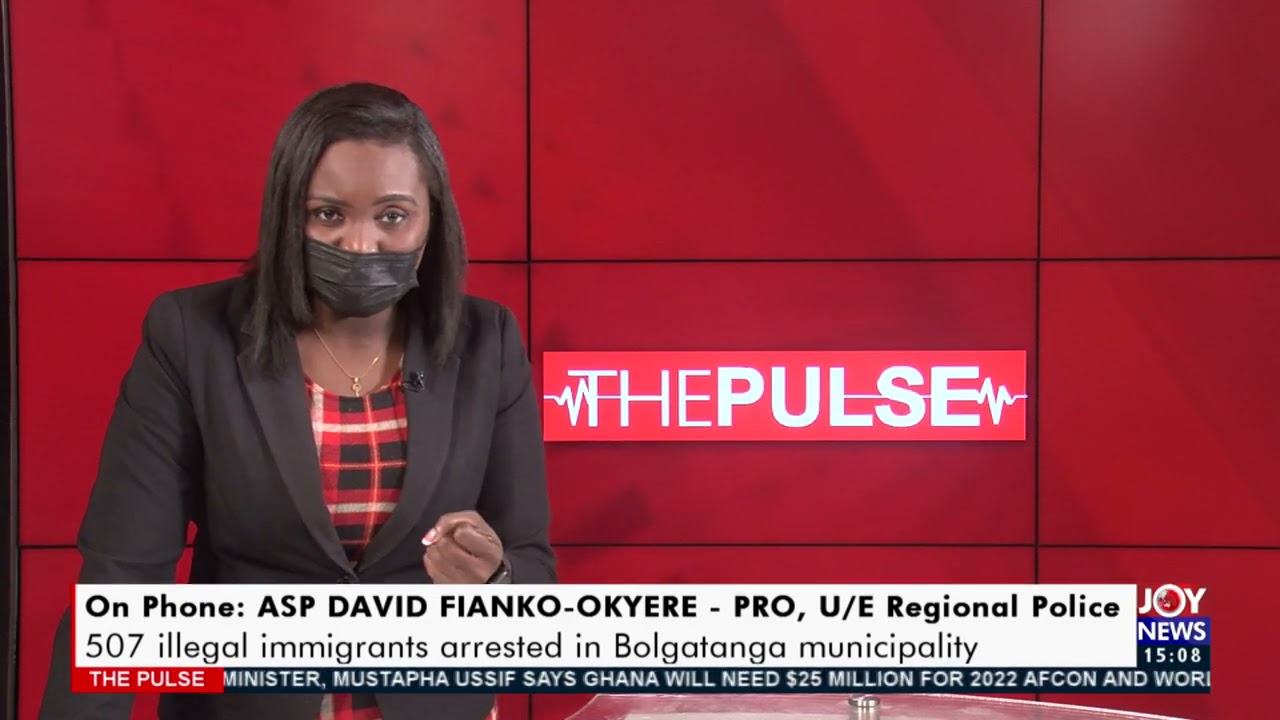 507 illegal immigrants arrested in Bolgatanga Municipality - The Pulse on Joy News (27-4-21)