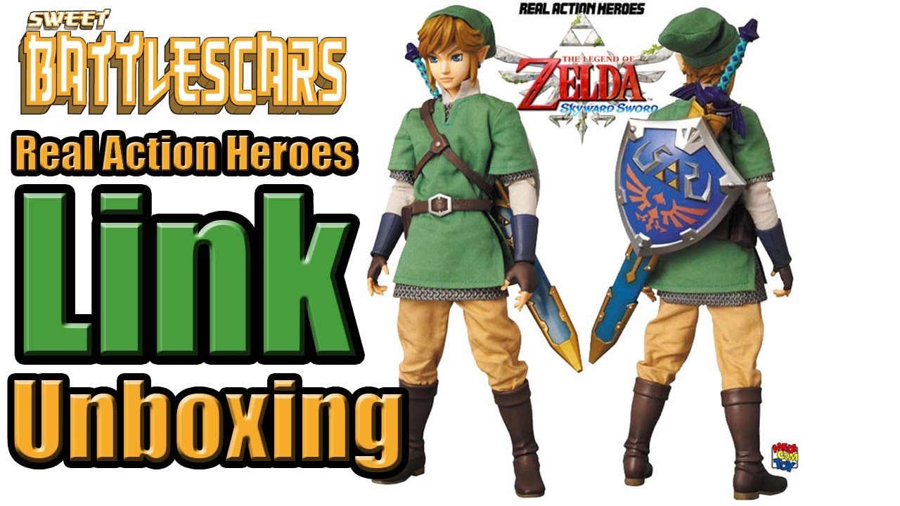 RAH LINK FIGURE UNBOXING