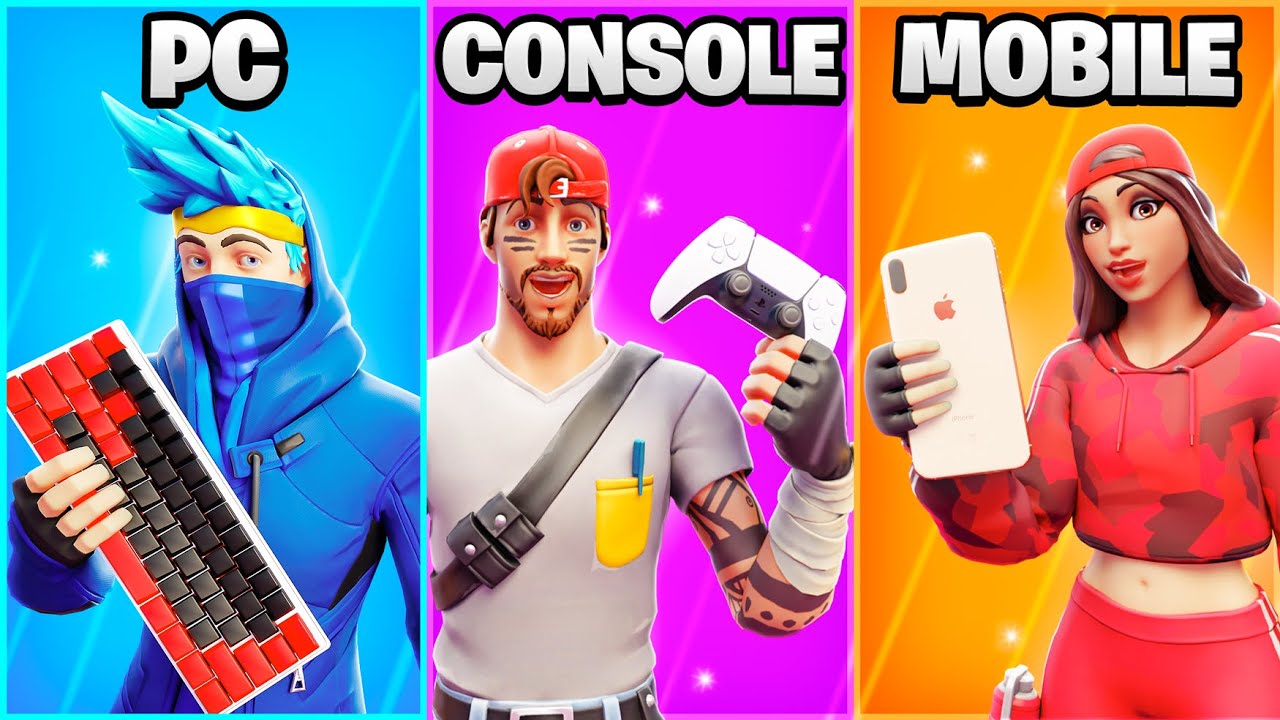 *NEW* Fortnite PC vs CONSOLE vs MOBILE!