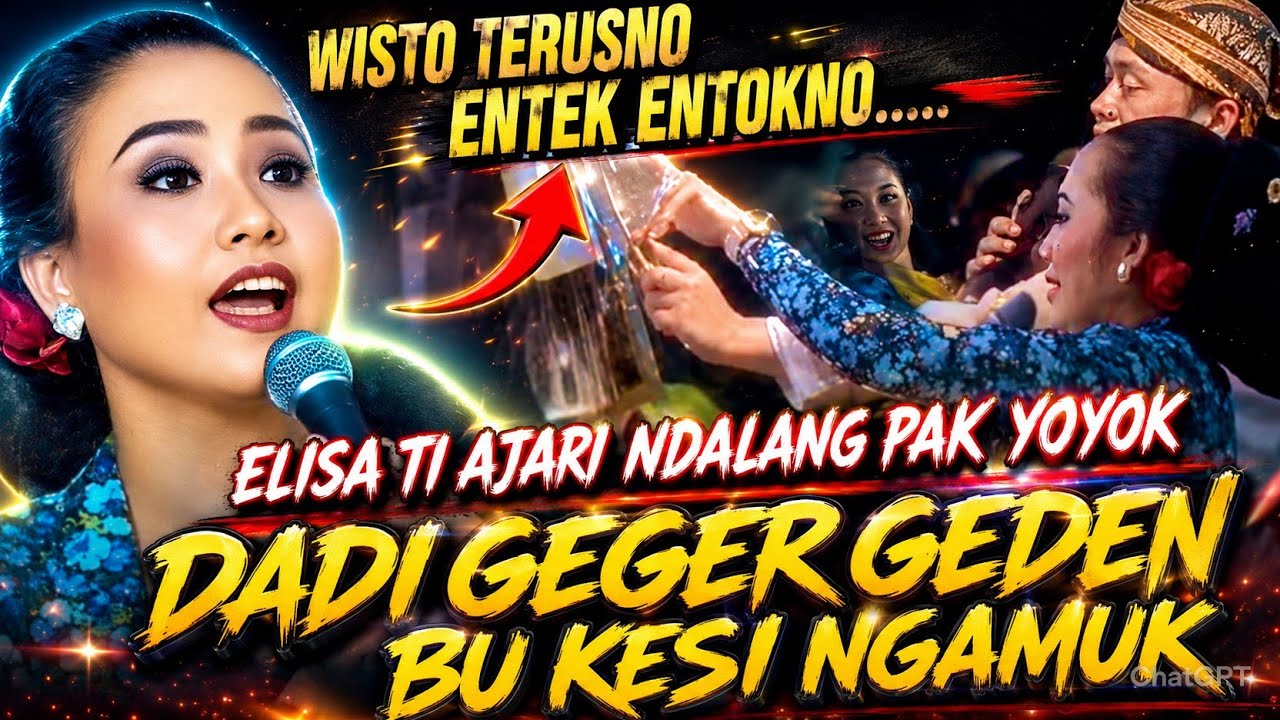 ELISA ORCARUS TI AJARI NDALANG PAK YOYOK BU KESI NGAMUK GEGER GEDEN KI 🤣