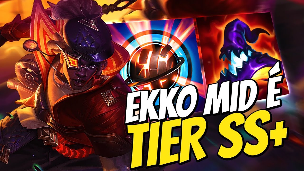 EKKO MID É TIER SS+ | QUE PARTIDA BIZARRA! LoL Wild Rift