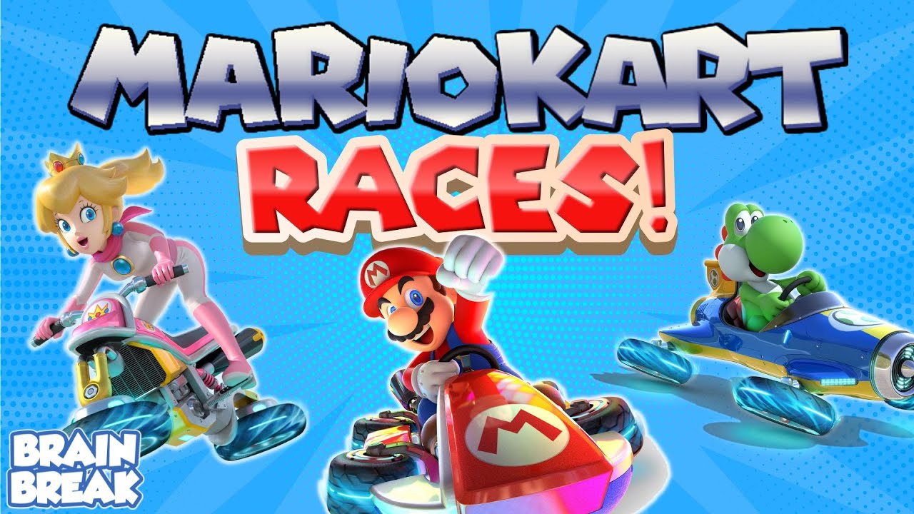 Mario Kart Fitness Races | Brain Break | Mario Run