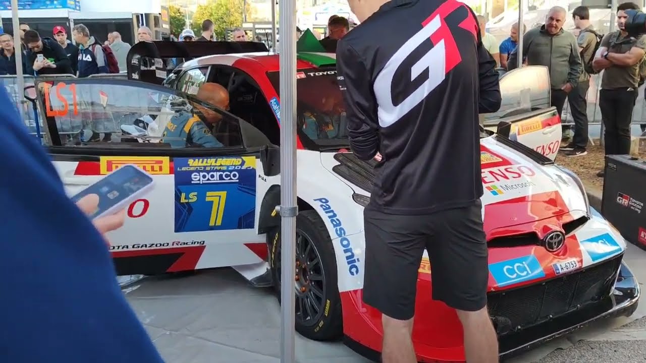 Rally Legend 2023 San Marino Village Parco Assistenza