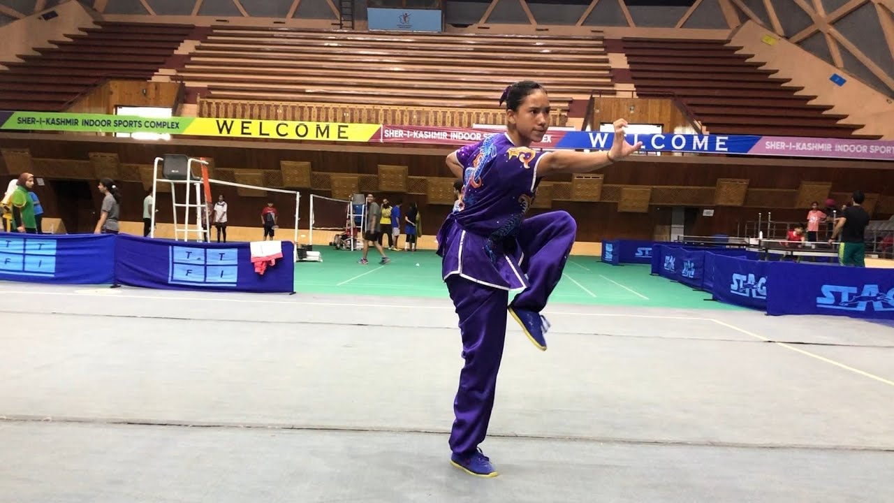 16th World Wushu Team Trail_ India_ Rezina_ Best of Luck_