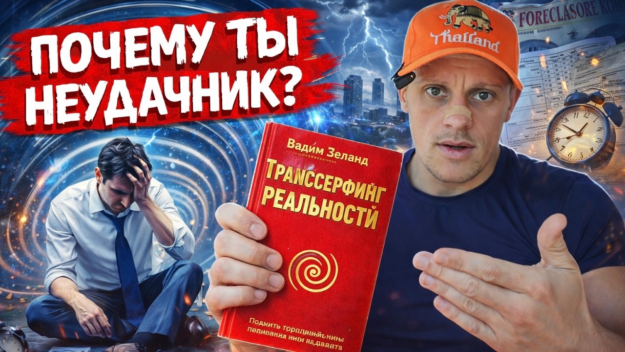 ПРИЧИНА ТВОИХ ПРОБЛЕМ -РАСКРЫТА!! Трансёрфинг в Реальности