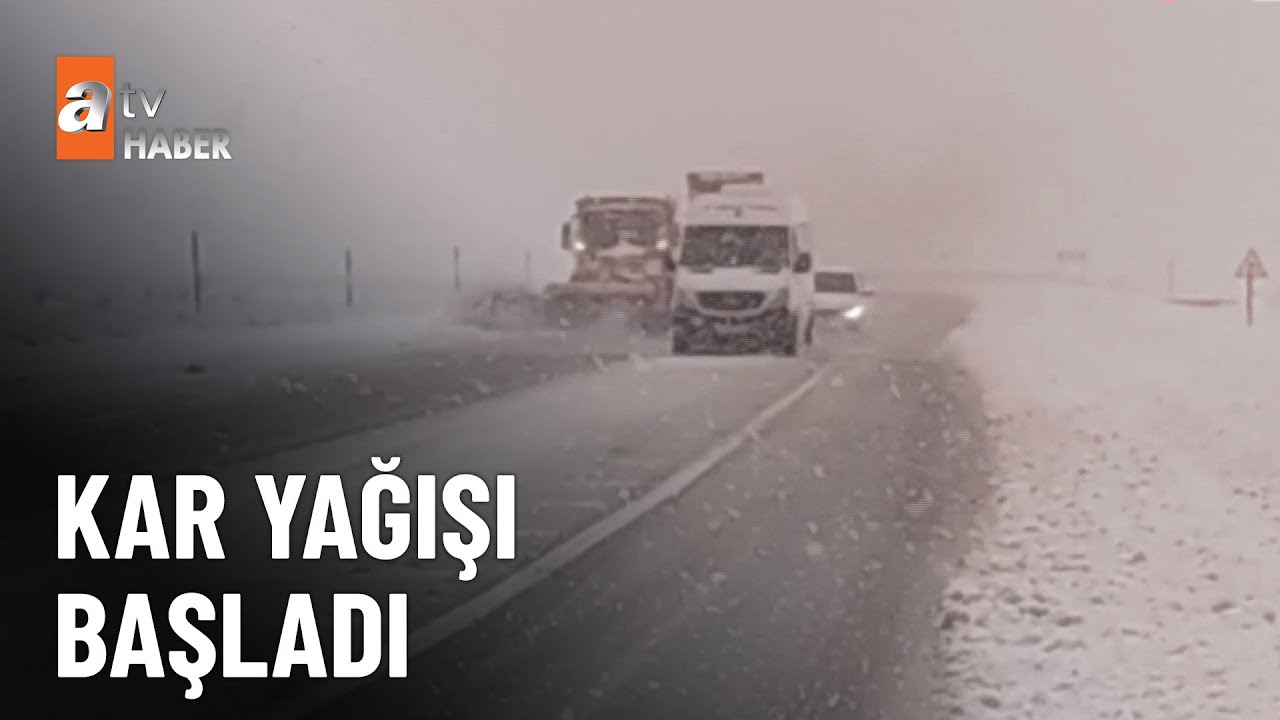 Kars’a lapa lapa kar yağdı - atv Ana Haber 17 Kasım 2023
