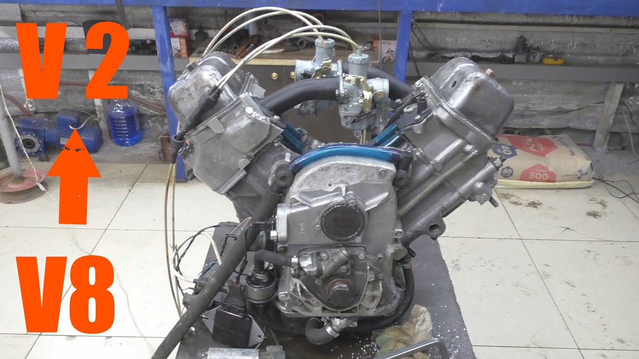 Самый технологичный V-Twin от ГАЗ-53 ЗМЗ. Для МОТО. На пол пути к выезду
