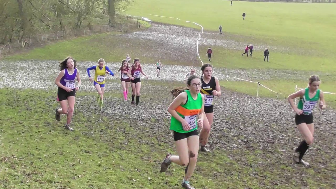 Under 15 Girls UK Inter Counties Cross Country Championships 07032020