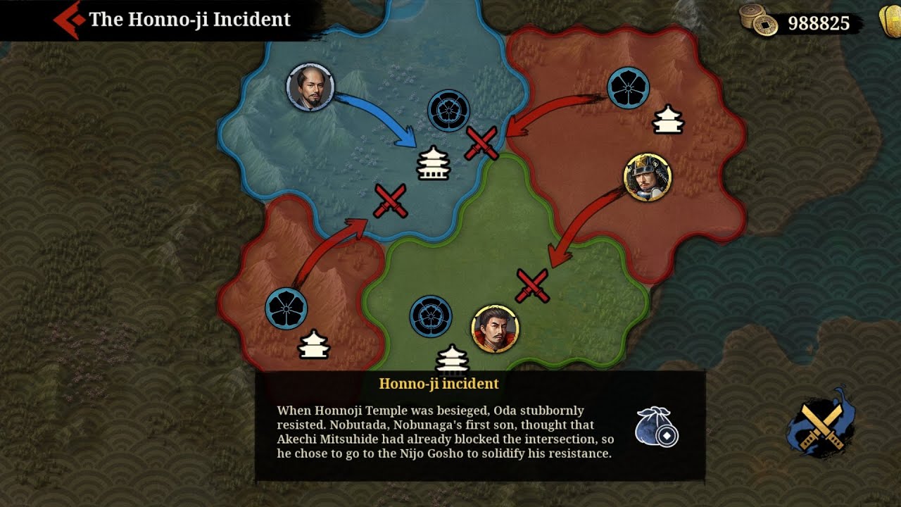 Great Conqueror 2 Shogun: Normal Campaign | Chapter 10 - Honno-Ji Incident
