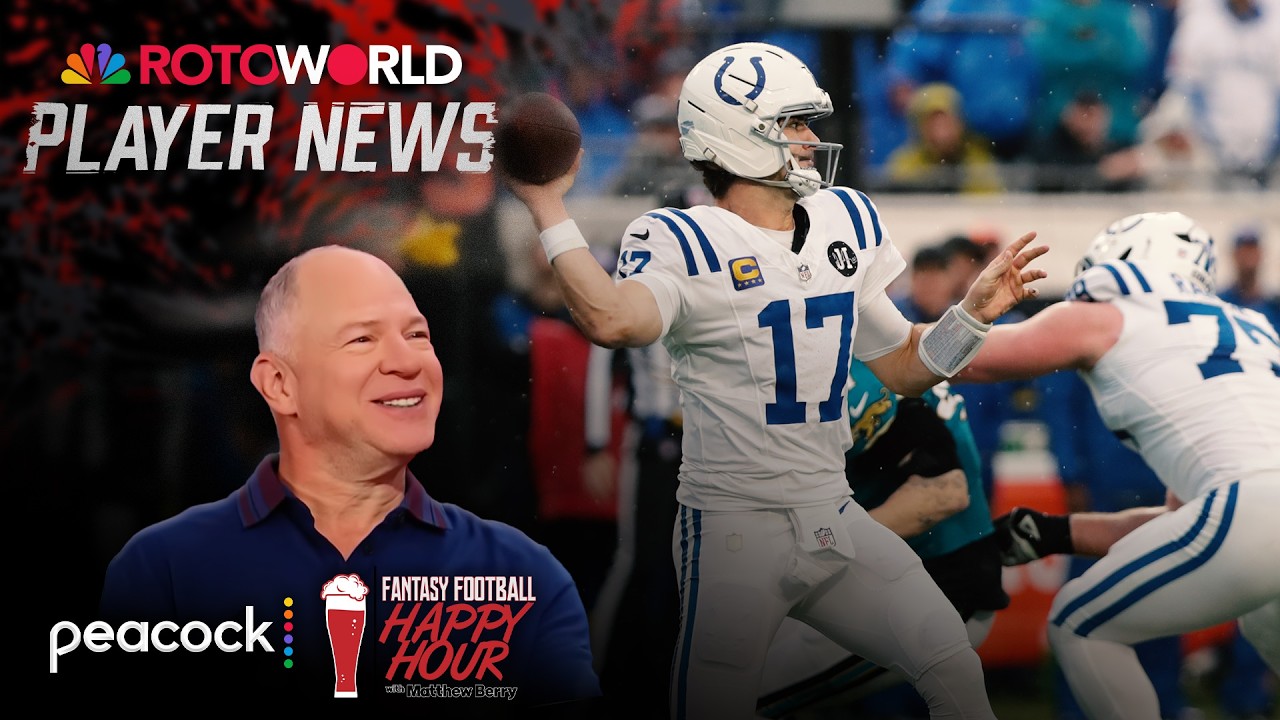 Colts ‘best possible landing spot’ for Daniel Jones | Fantasy Football Happy Hour | NFL on NBC