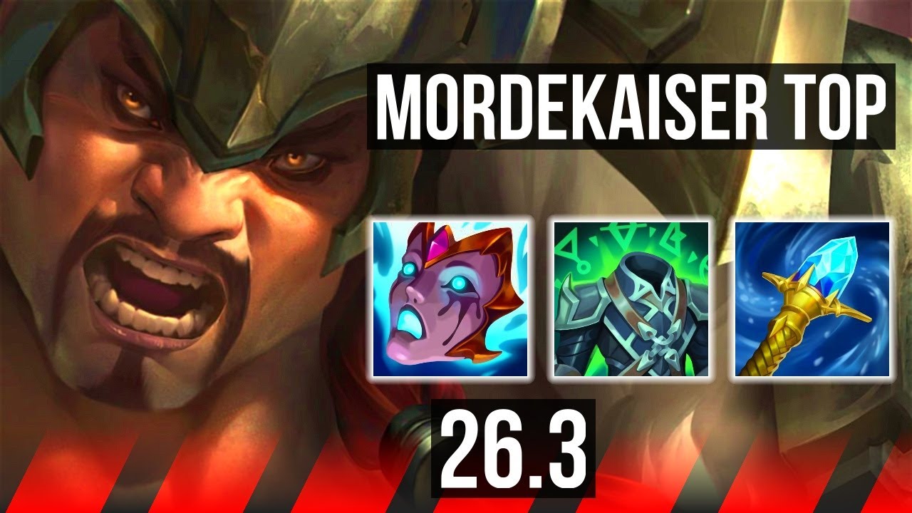 MORDEKAISER vs SETT (TOP) | EUW Master | 26.3