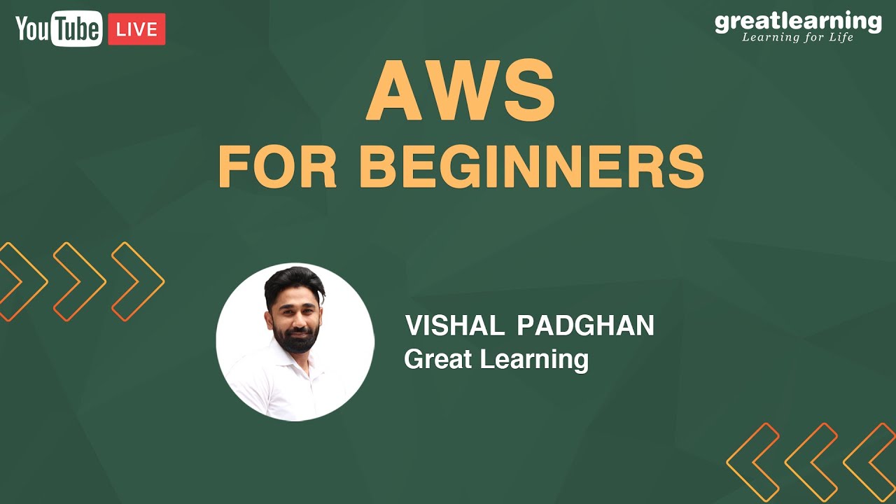 AWS For Beginners | What Is AWS | Cloud Computing Live Session | Great Learning