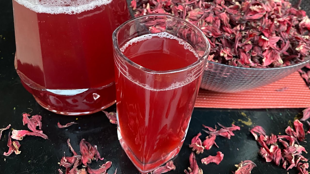 How to Make Hibiscus Juice | Health Refreshing Drink