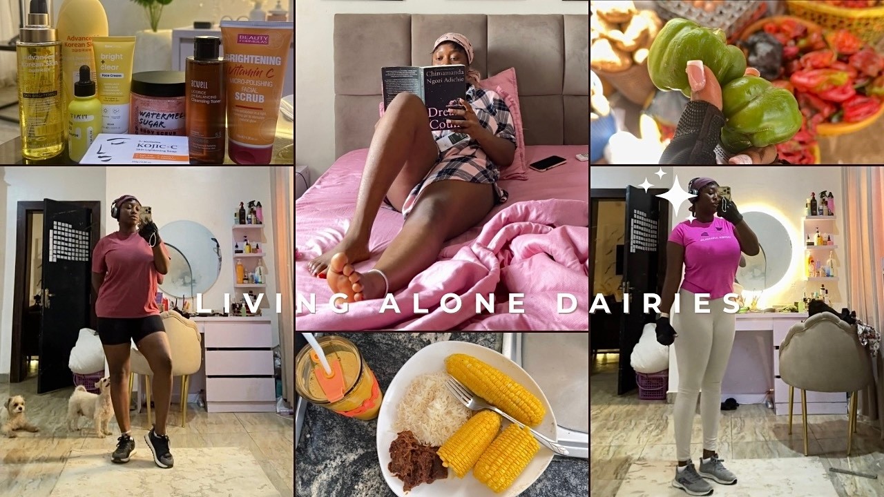 Life in my 30's : gym mornings, grocery shopping, cooking for one & a little skincare haul