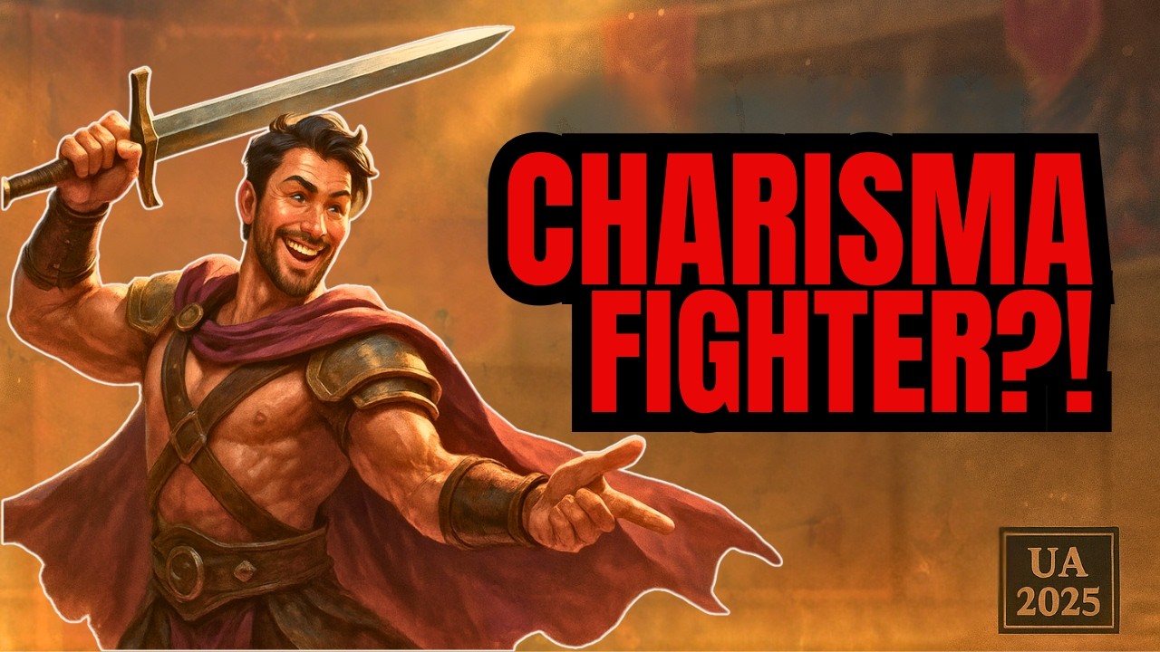 D&D Gladiator, the Charisma Fighter from Apocalyptic Subclasses UA 2025