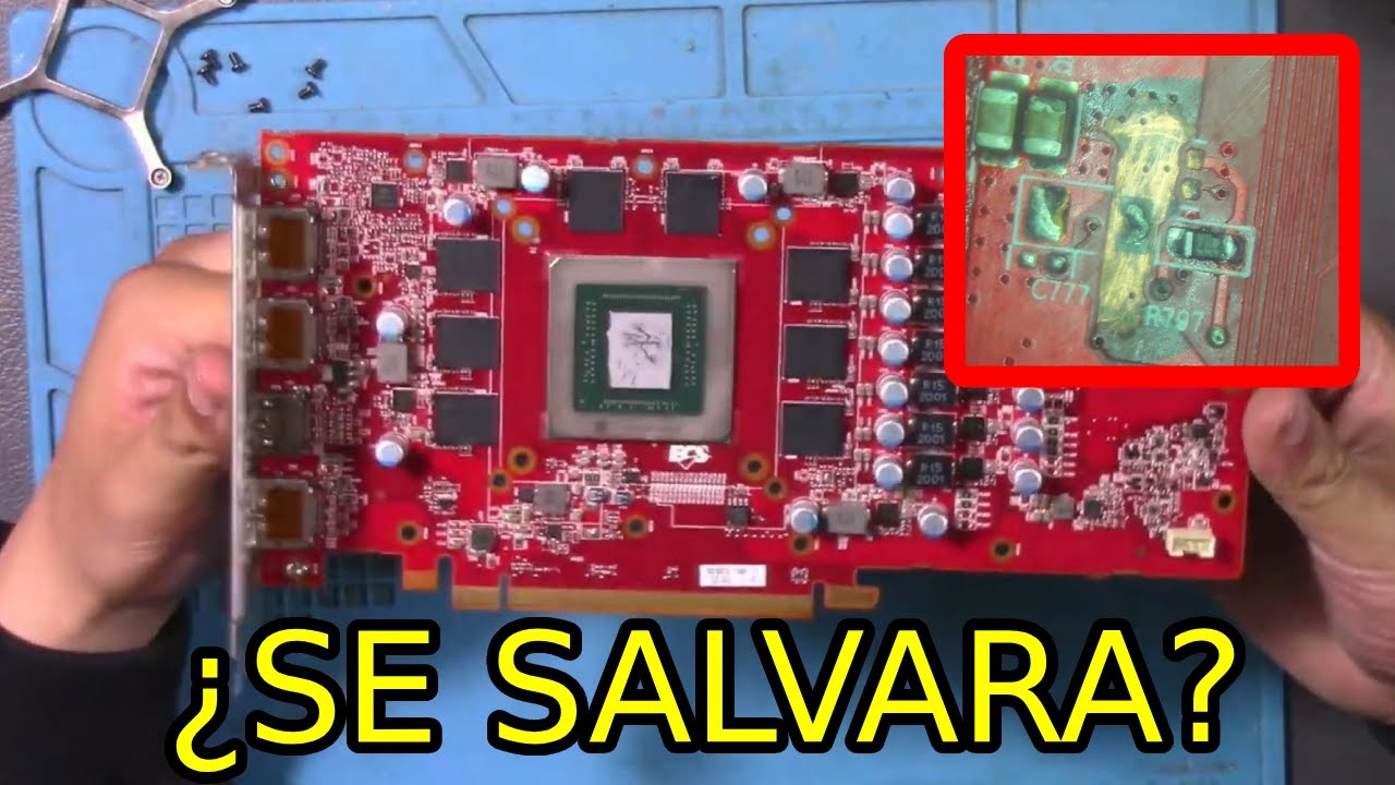 NO CREERAS LO QUE TENIA RX 5700 XT // REPARACION