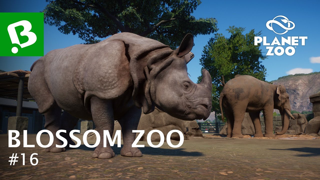 Nosorožec a slon jsou spolu | #16 | Planet ZOO CZ