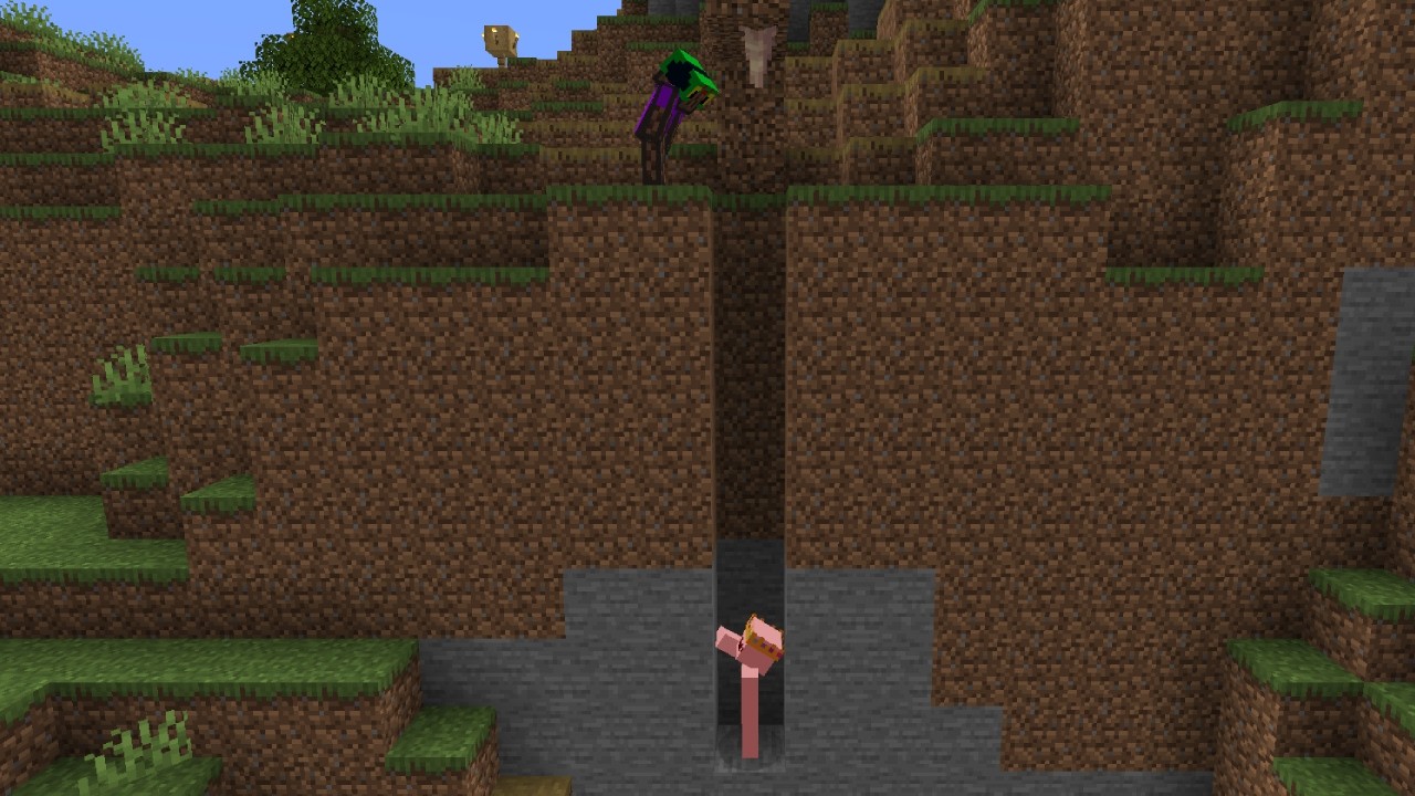 I trapped one of my friends on my Class SMP...