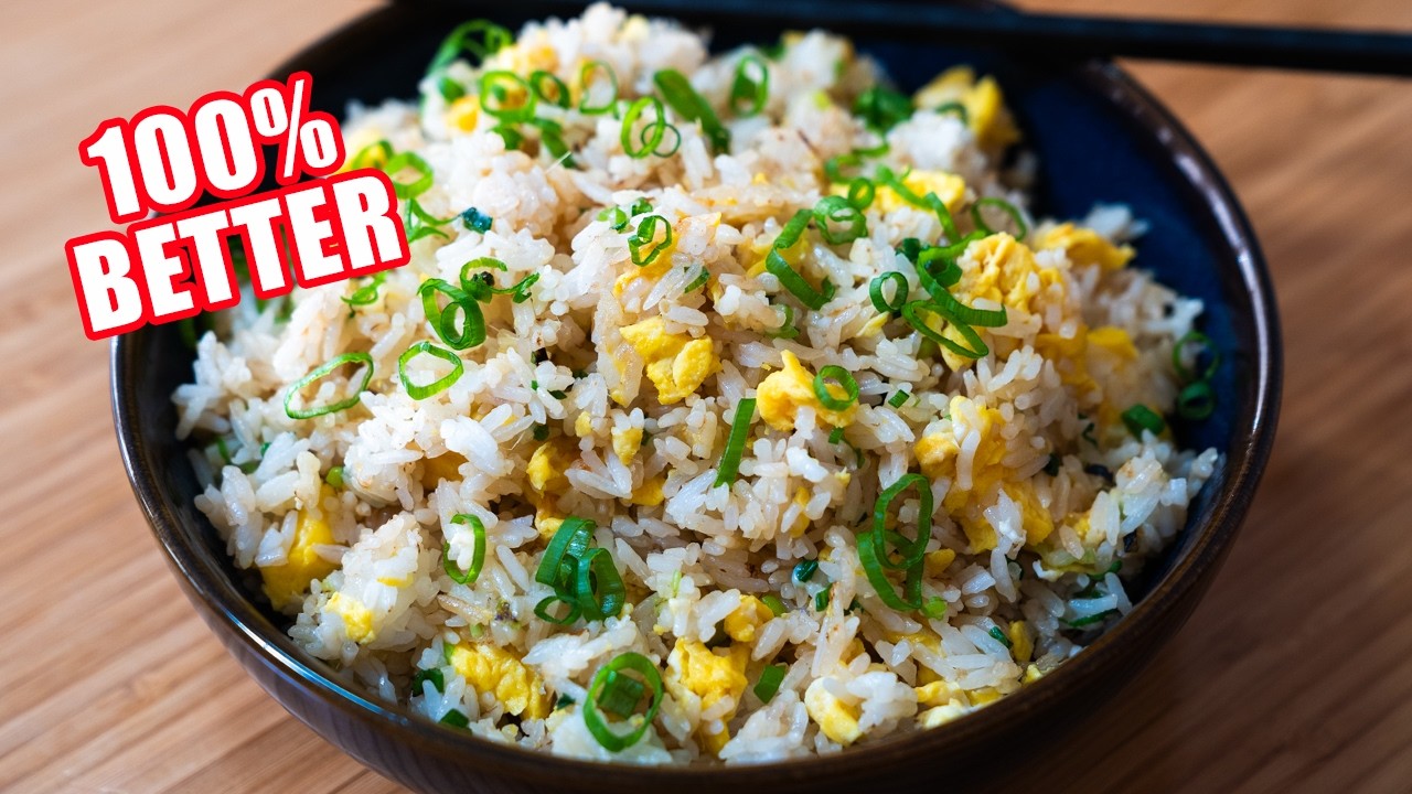 Ginger Scallion Egg Fried Rice - the Best Combo Ever?