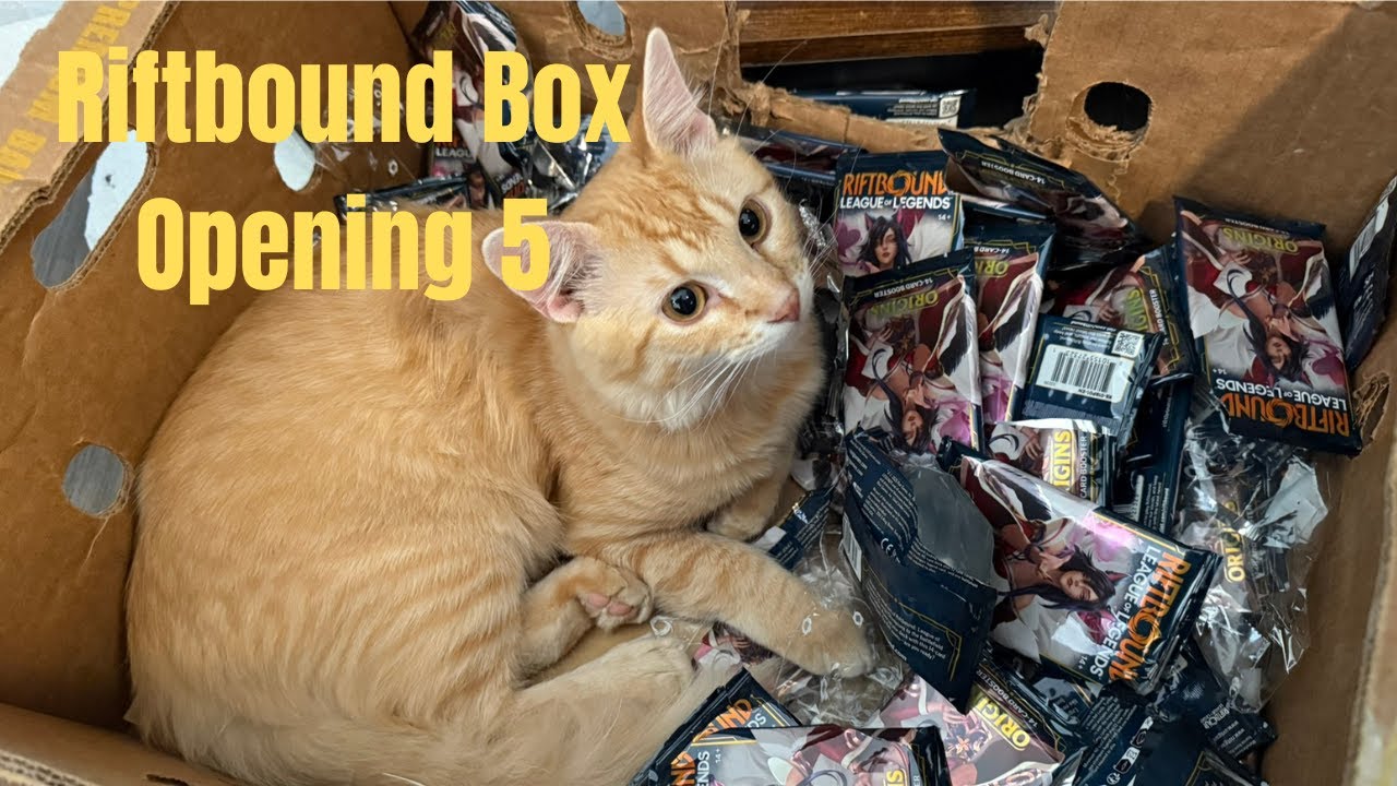 Riftbound Set 1 Booster Box Opening pt. 5