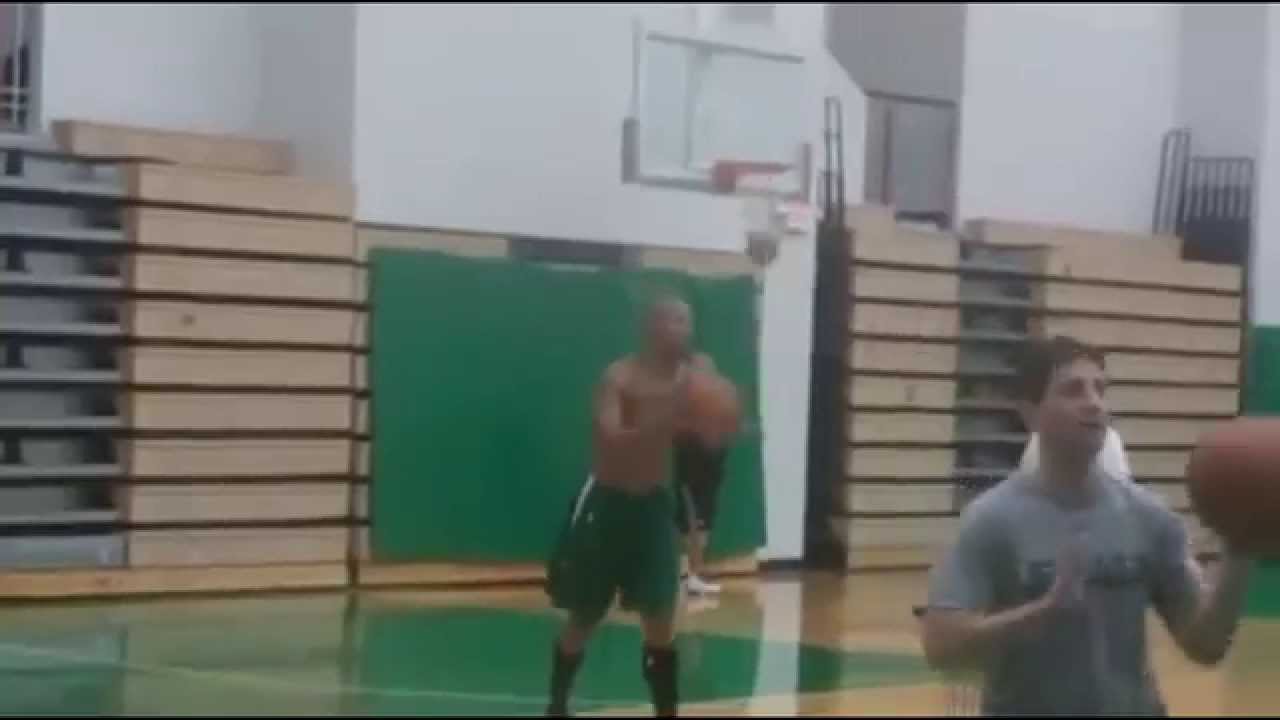Ray Allen Shooting Practice