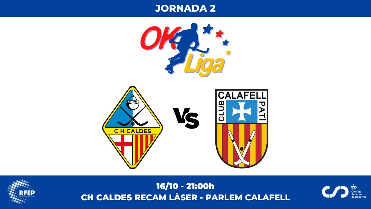 RECAM L&Agrave;SER CH CALDES - PARLEM CALAFELL (2&ordf; Jornada #OKLiga)