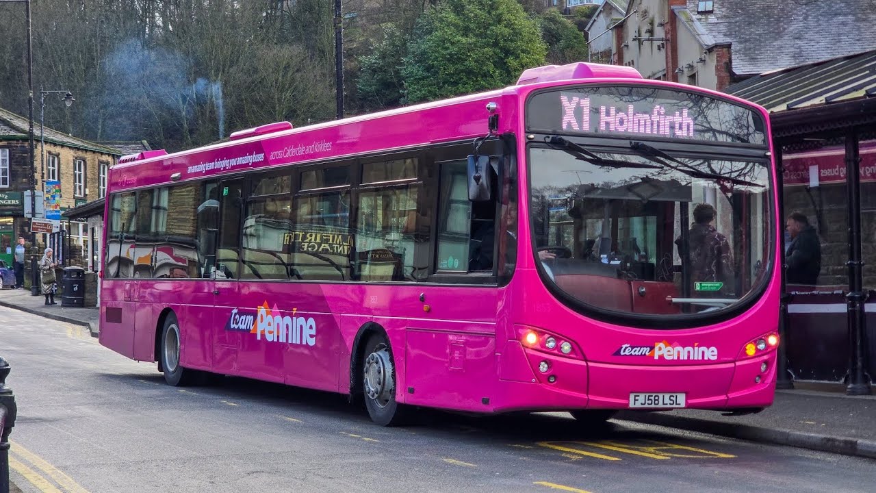 Transdev Blazefield 1853 FJ58LSL Running Holmfirth Explorer X1 To Holmfirth