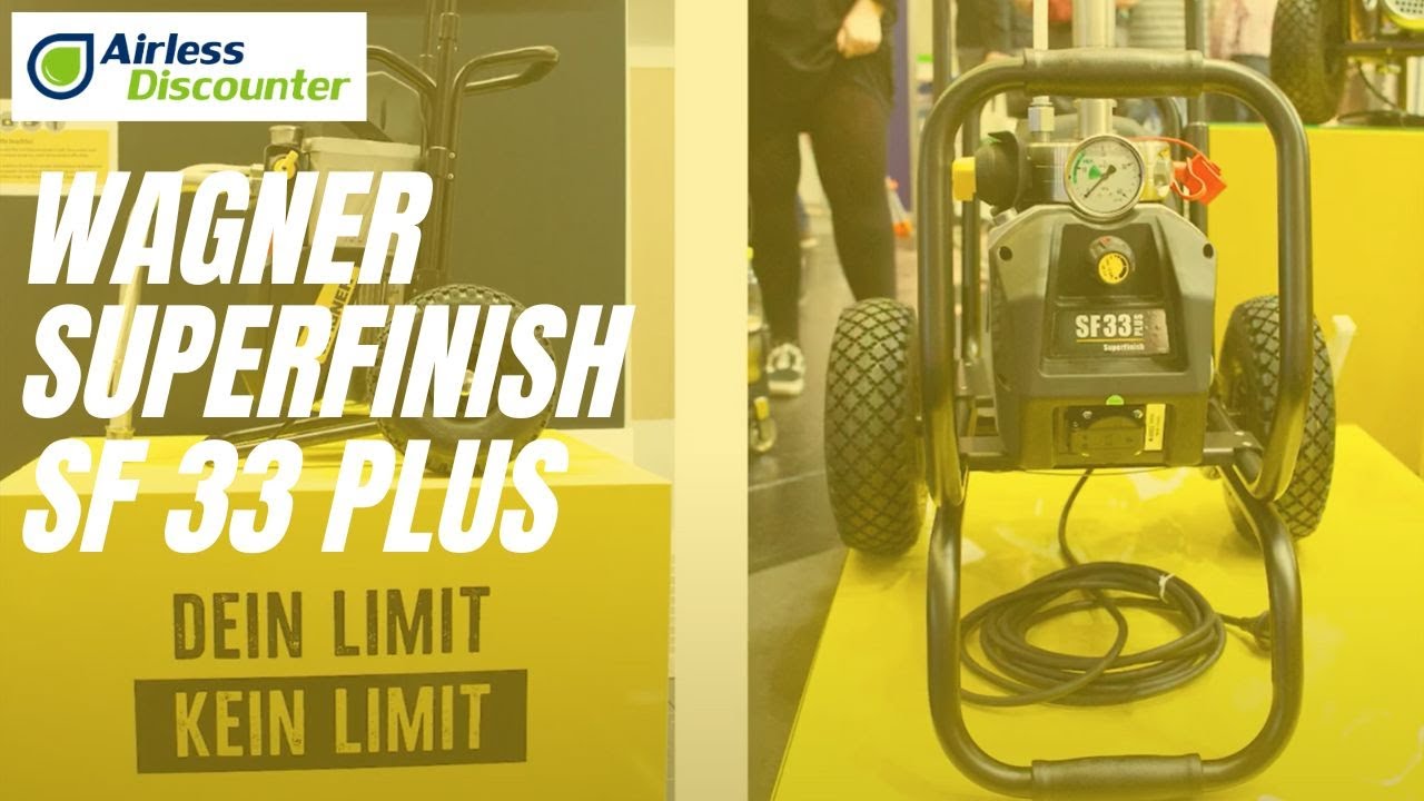 Presentamos la nueva Wagner SF 33 SP en la feria de Colonia | Airless Discounter